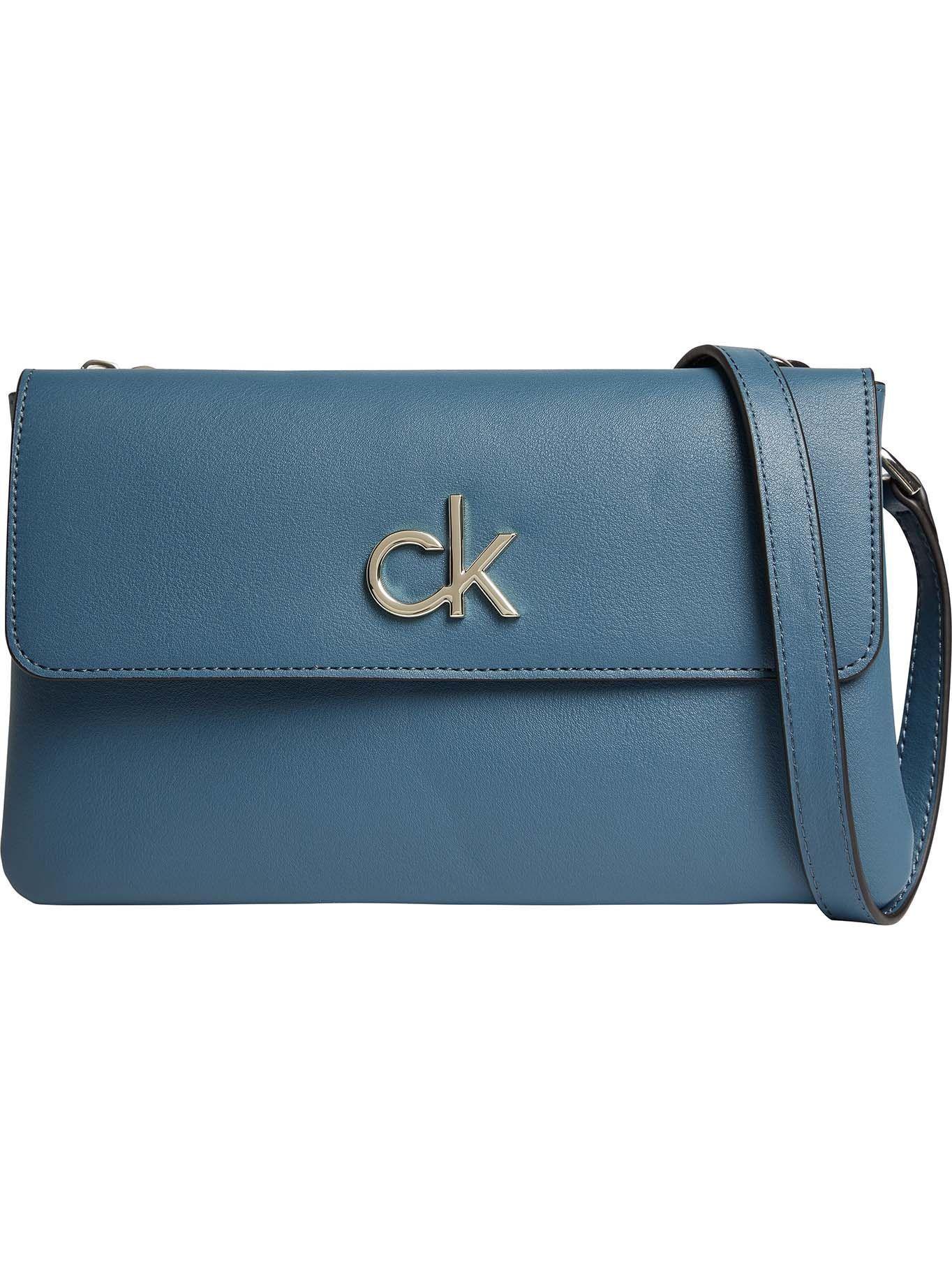 Cartera Xbody Re-Lock Flap Verde Calvin Klein-0