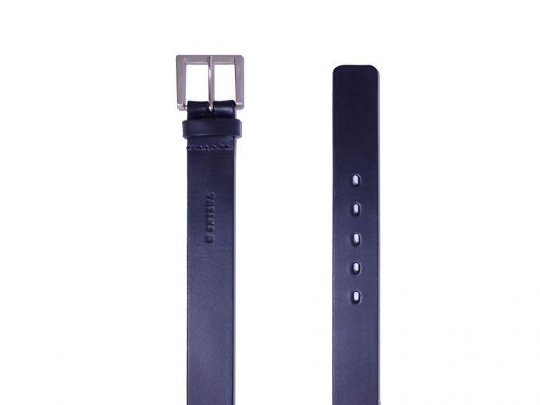 CINTURÓN CUERO NEGRO LISO-2