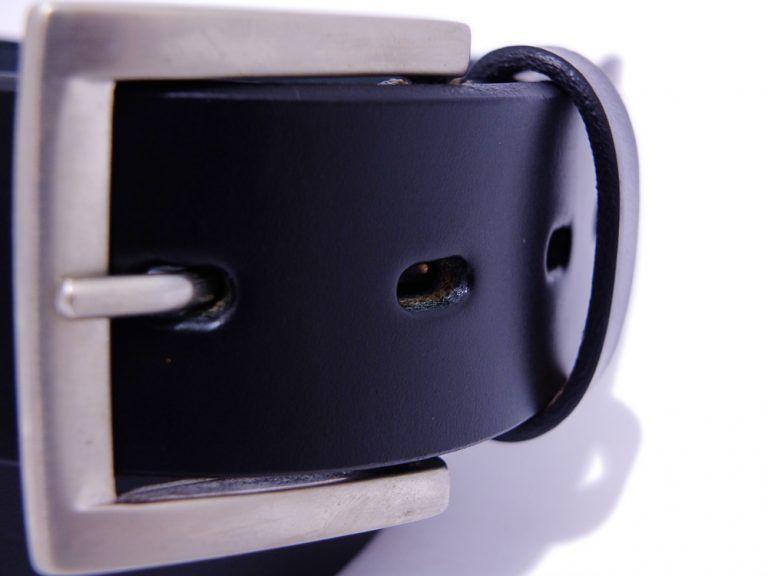 CINTURÓN CUERO NEGRO LISO-3