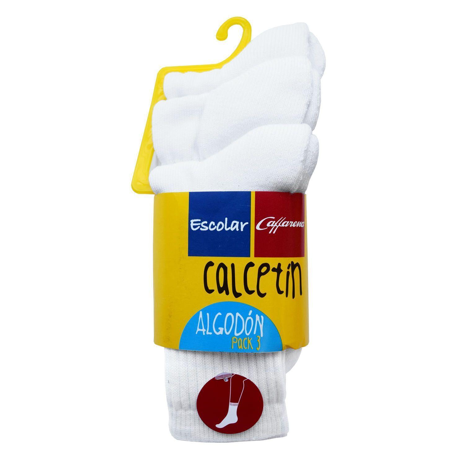 Calcetín Corto Pack 3 Escolar-2