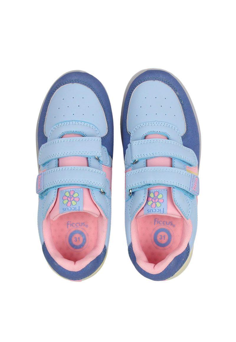 Zapatilla led velcros powerlight caminar niña 948-2