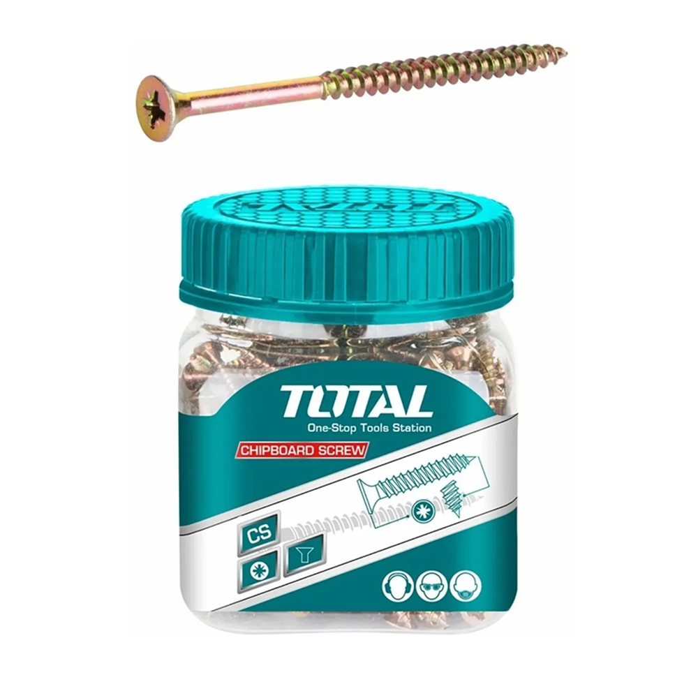 Tornillo Madera Aglomerado 5.0X50mm 100 Unds Total-0