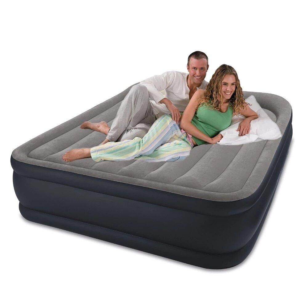 Colchón Inflable Eléctrico 2 Plazas 152x203x42 Cm-8