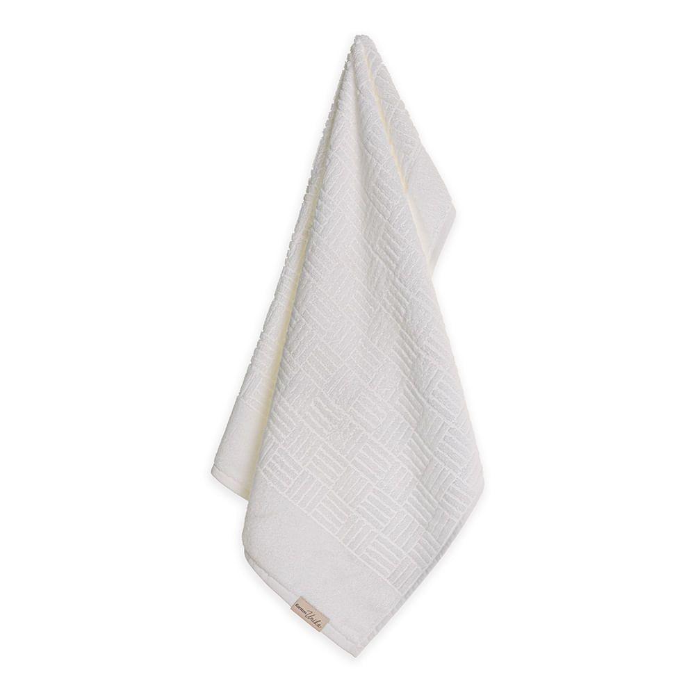 Toalla de mano Karsten Invicta 450gr 48 x 80 cm Blanca-1