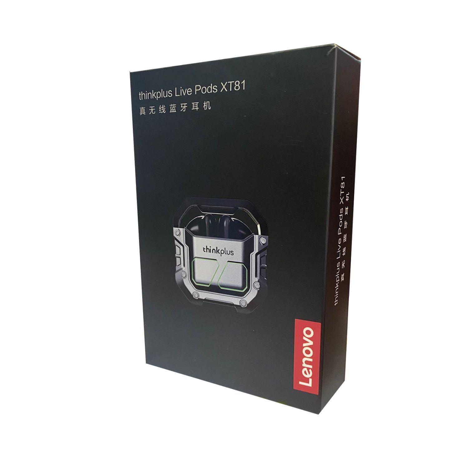 Audifonos TWS Lenovo Gamer XT81 Bluetooth Azul-2
