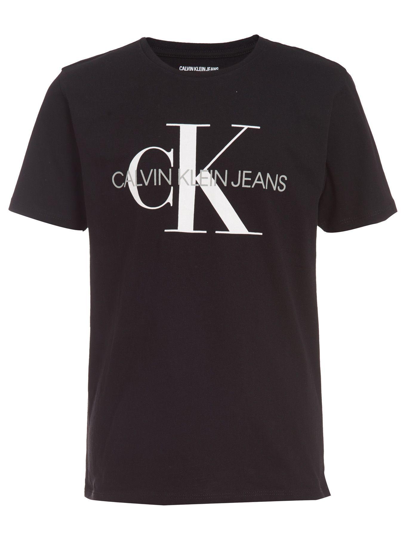 Polera Niño Ck Old School Negro Calvin Klein-0