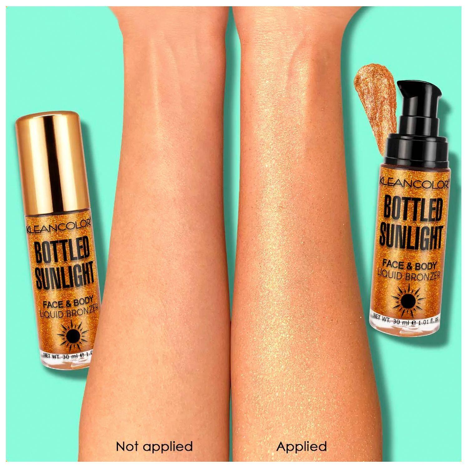 Bronceador e Iluminador Líquido Para Cuerpo de KleanColor-3