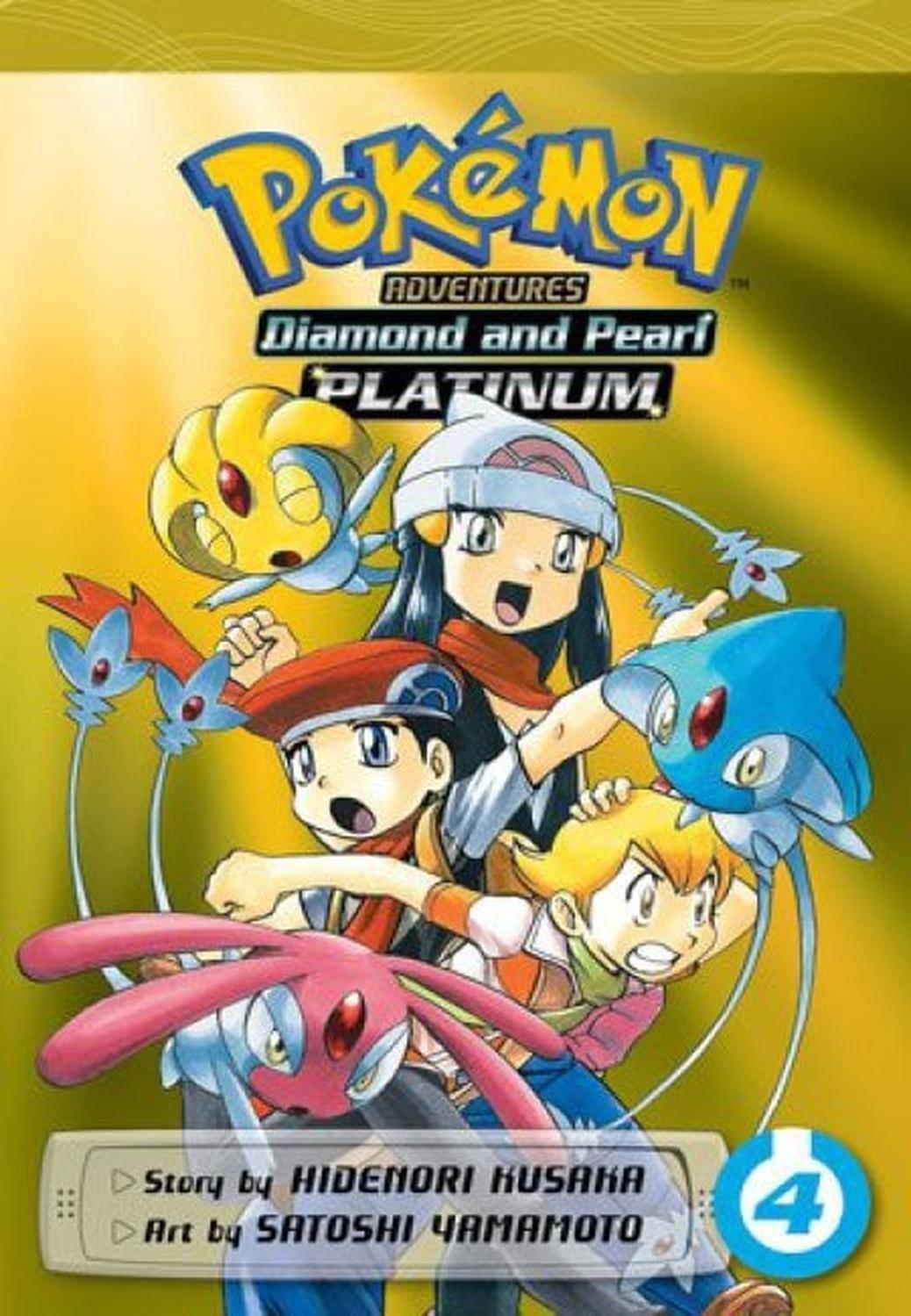 Manga Pokémon Adventures - Diamond And Pearl/Platinum 04 (En Inglés) - USA-0