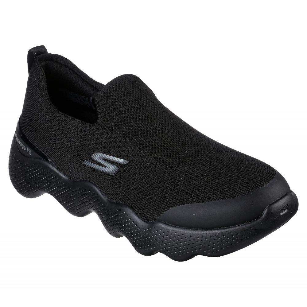 Zapatilla Mujer Go Walk Massage Fit Negro Skechers-0