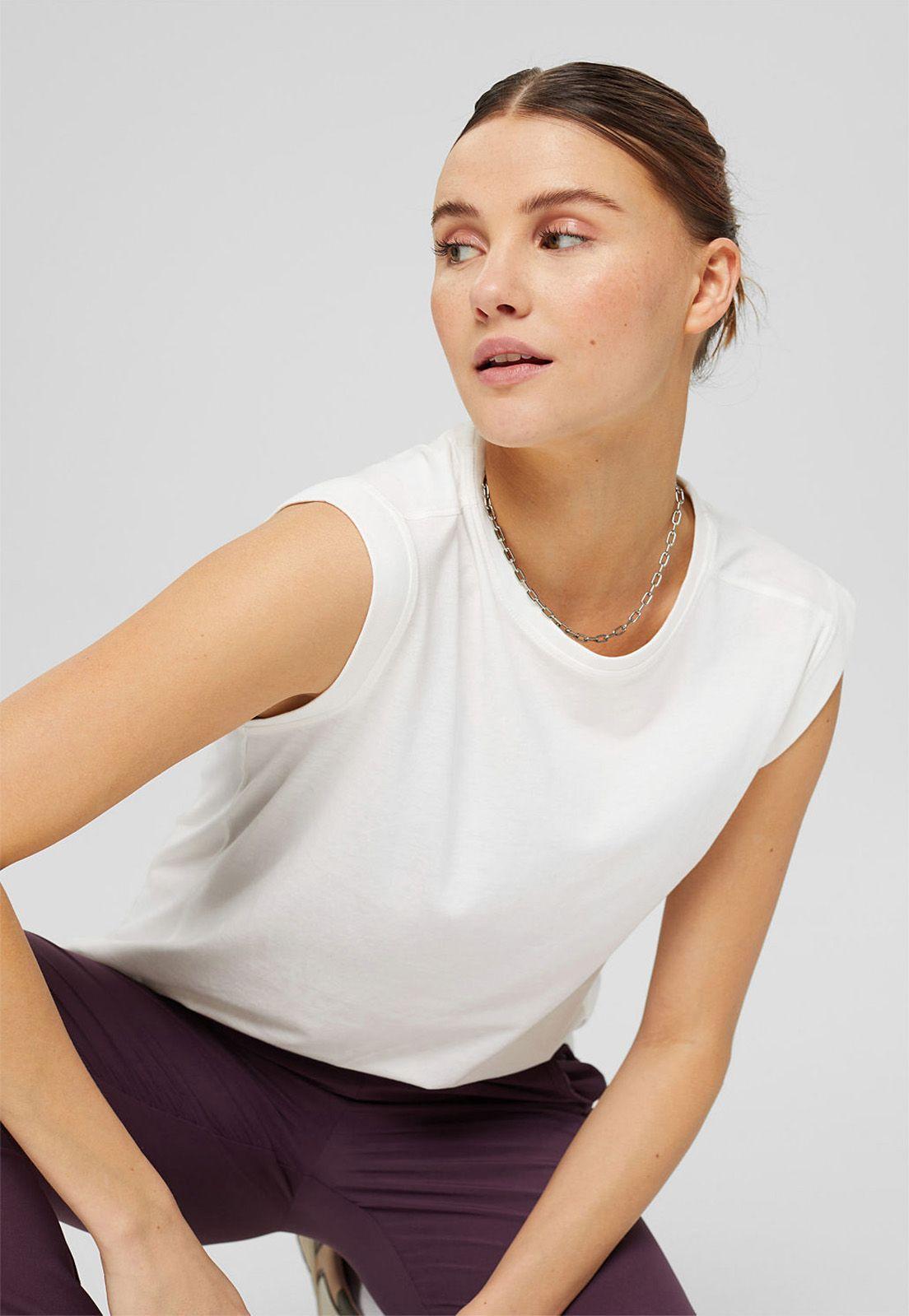 Polera Deportiva Mujer Sin Mangas Esprit-0