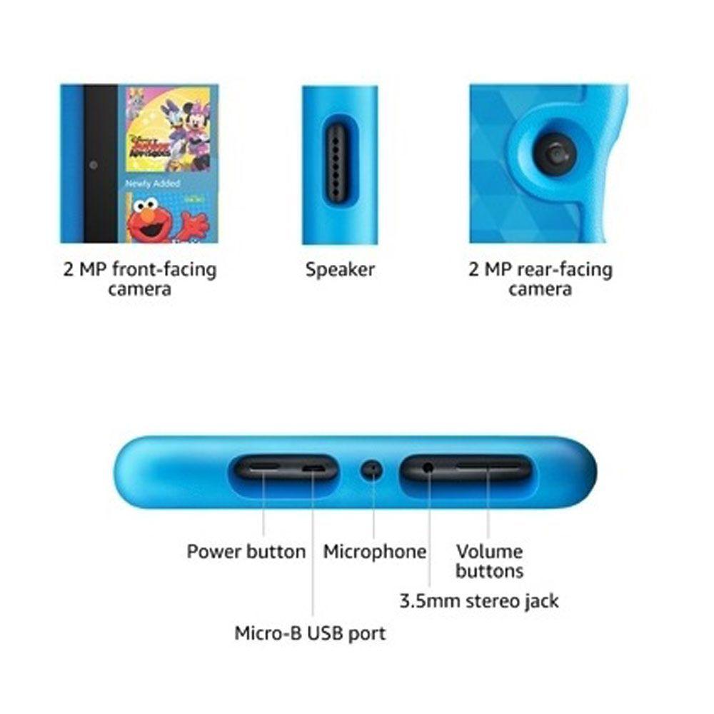 Tablet Amazon Fire 7 Kids, Quad-Core, 1GB, 16GB, 7”, Touch-2