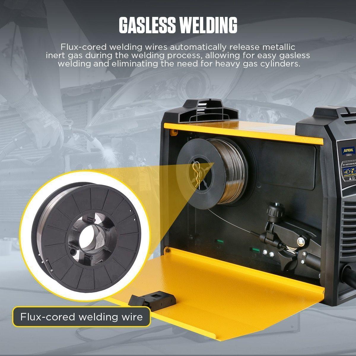 Soldadora MIG sin gas Profesional M518 -3