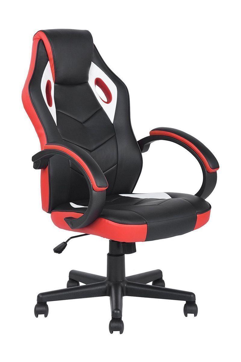 Silla Gamer Pu Flow Ergonómica Escritorio Negro-0