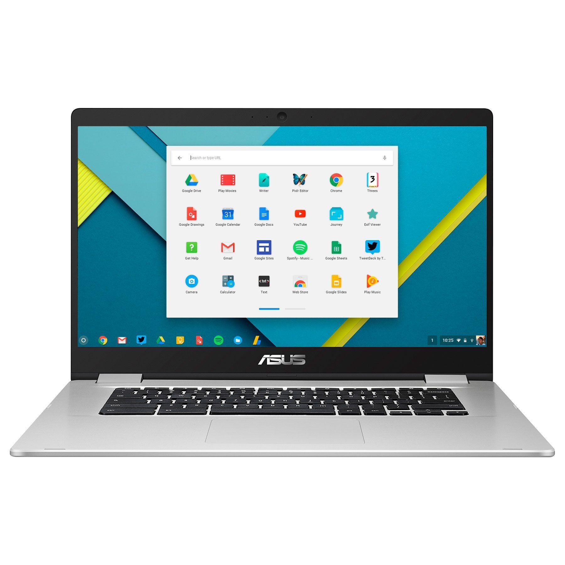 Notebook Chromebook Asus Intel Celerón 4Gb 64Gb 15'6-0