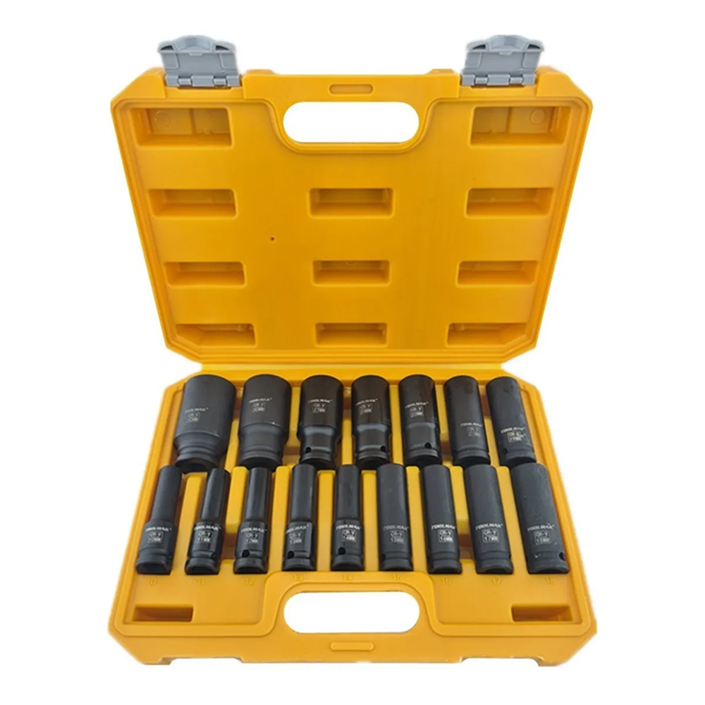 Set Dados Impacto Cuadrante De 1/2 16 Piezas Tmk-0