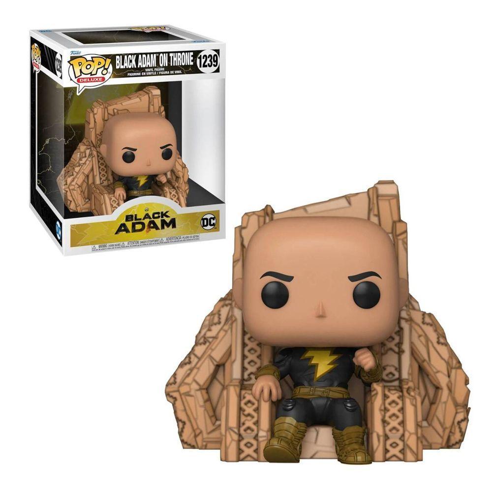 FUNKO POP DELUXE BLACK ADAM IN TRHONE-0