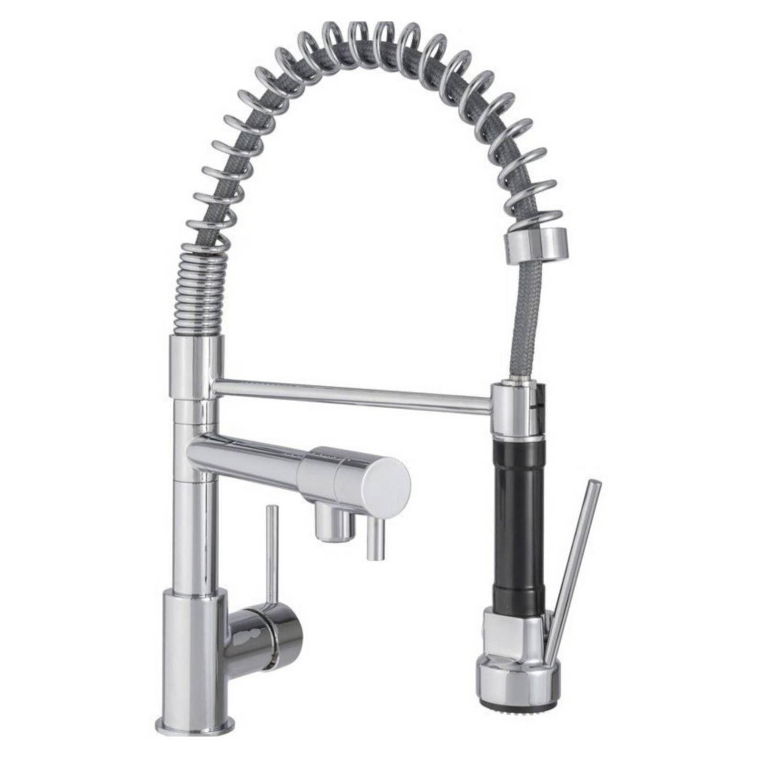 Grifo Lavaplatos De Una Sola Manija Para Cocina-0