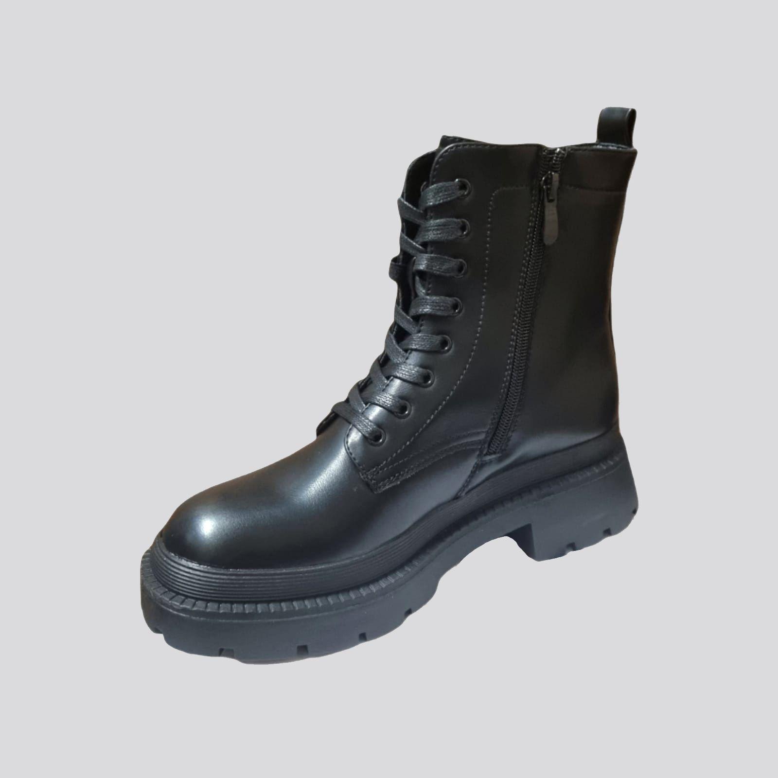 Botín Plataforma Negro-1