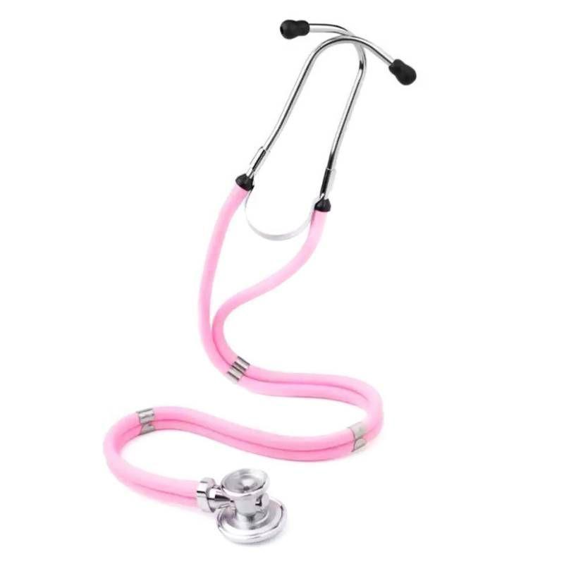Estetoscopio médico fonendoscopio Rosado-0