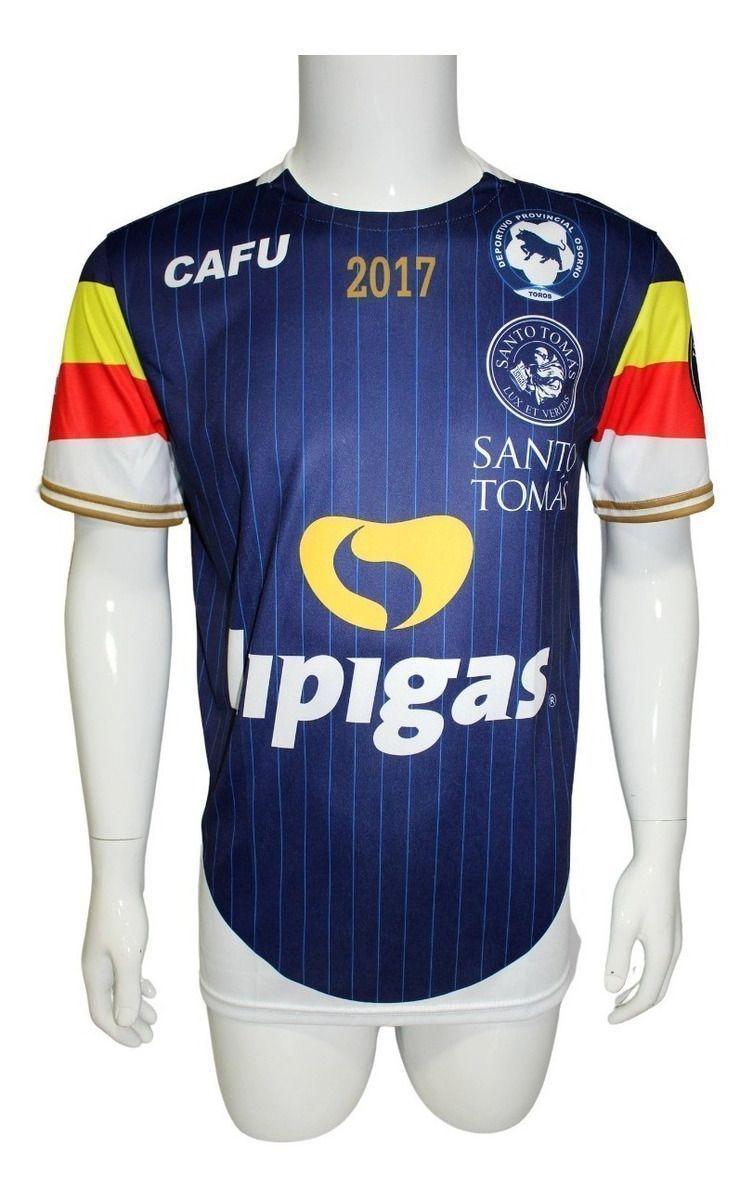 Camiseta Osorno 2017 Local Azul Nueva Original Cafú-0