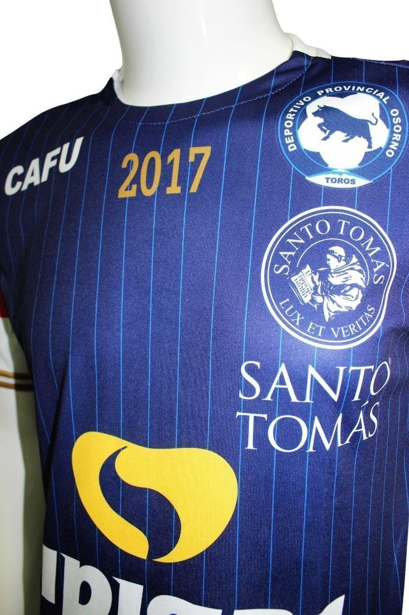 Camiseta Osorno 2017 Local Azul Nueva Original Cafú-1