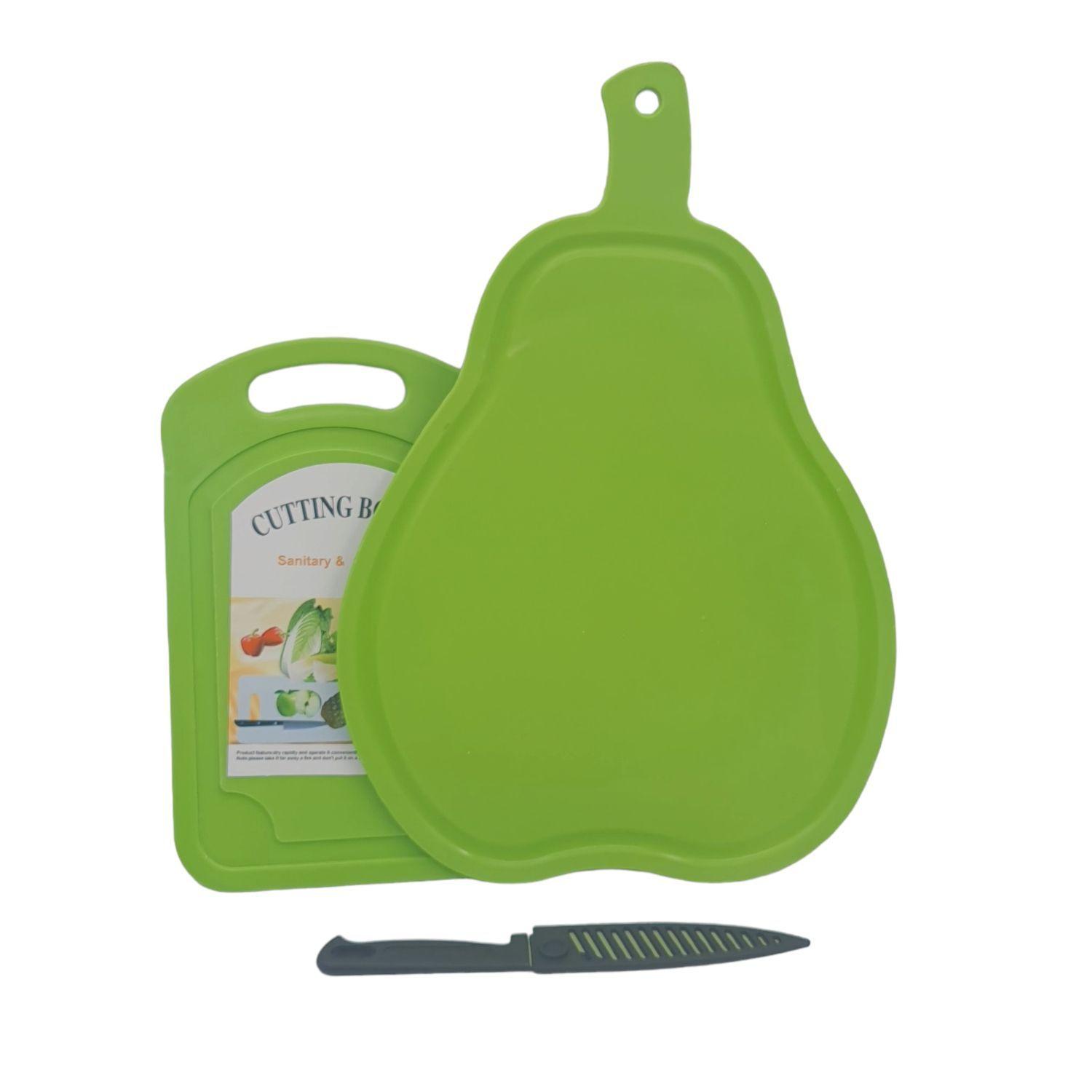 Tablas de picar con cuchillo set 3 piezas 25x37cm-0
