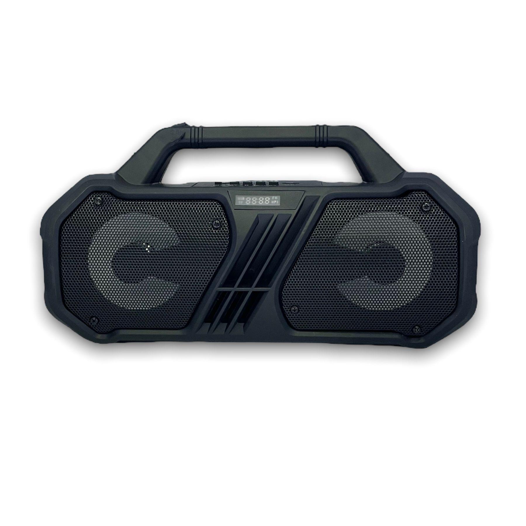 Parlante Bluetooth Luces + Linterna ZQS4225-1