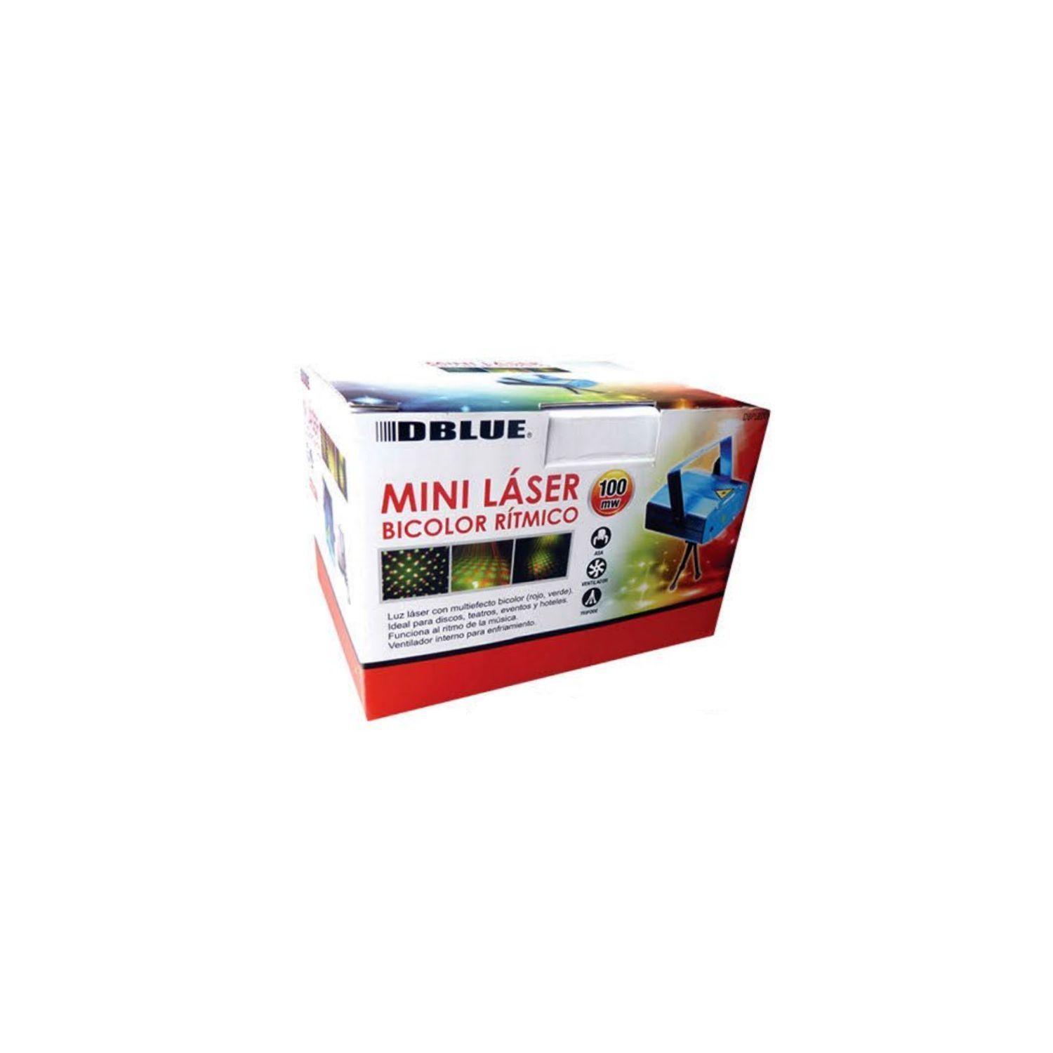 Luz Láser Bicolor Multiefectos Rítmico Con Ventilación - PuntoStore-3