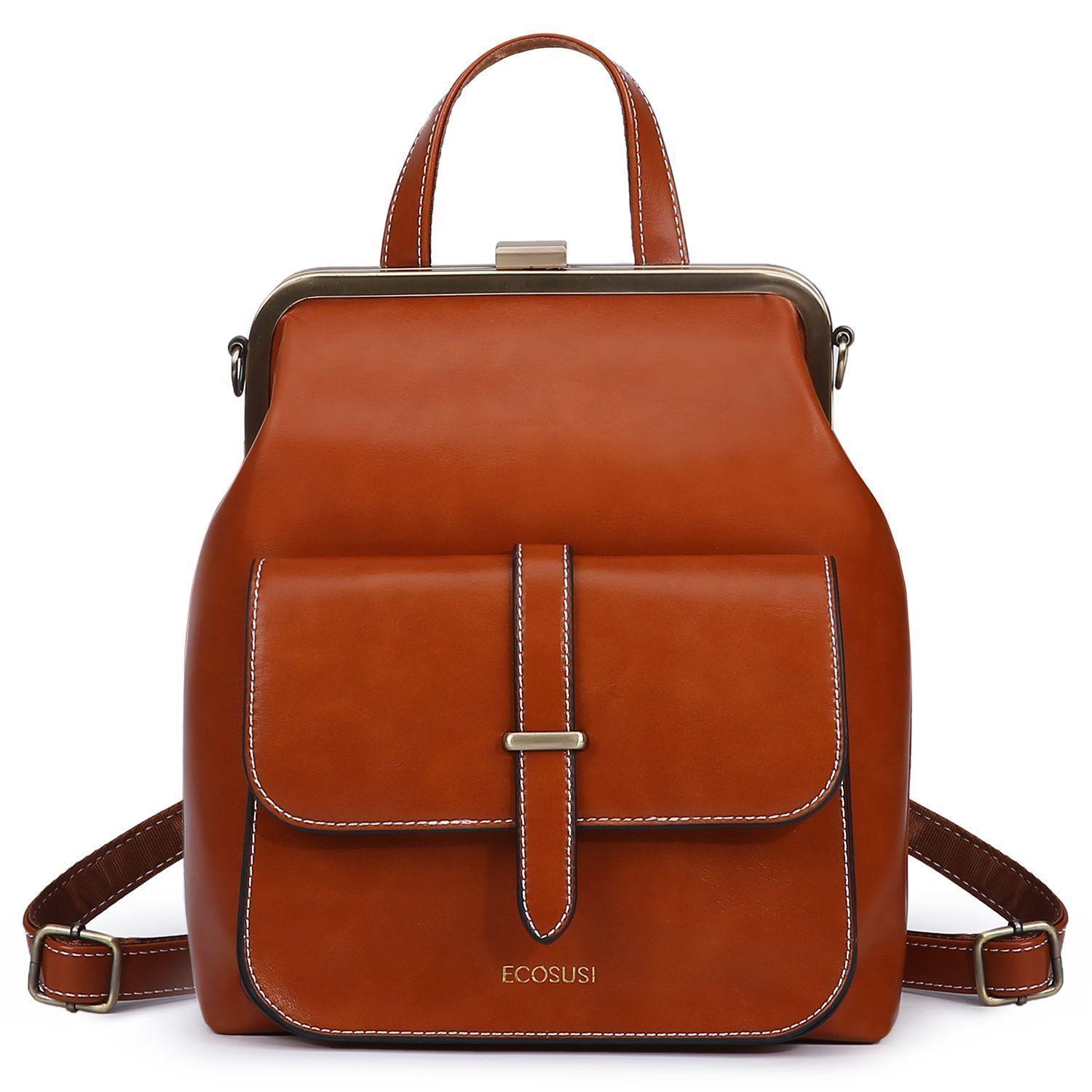 Ecosusi Mochila & bolso casual SHORTY - camel-0
