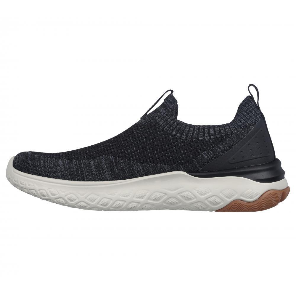 Zapatilla Hombre Bismark Negro Skechers-3