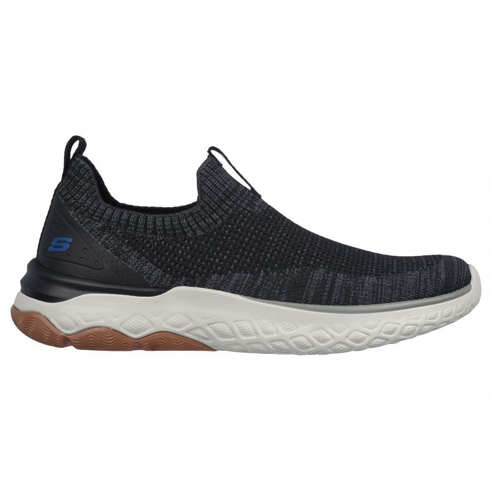 Zapatilla Hombre Bismark Negro Skechers-4