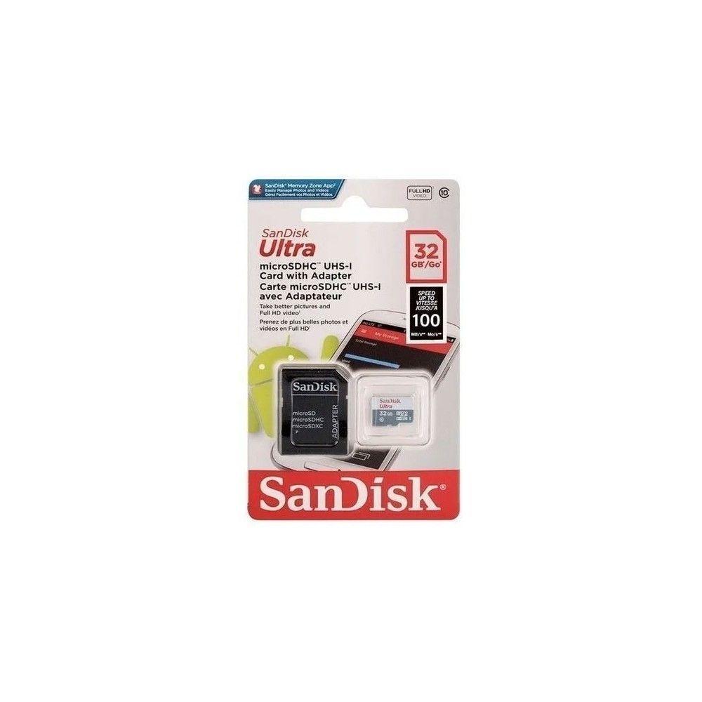 SanDisk Ultra UHS-1 Clase 10 - Incluye adaptador 32GB-0