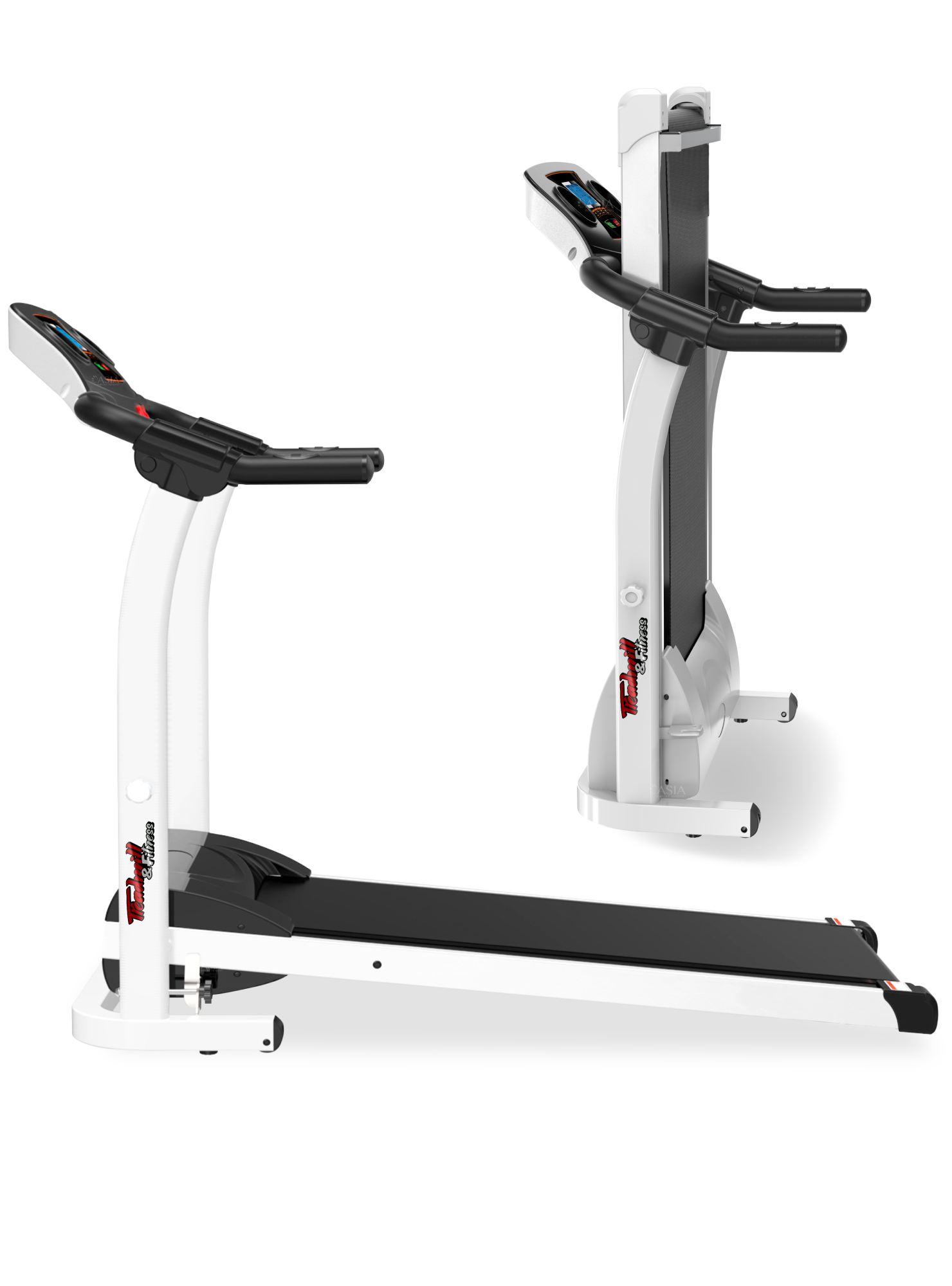 Pack Trotadora Treadmill II Blanca + Remadora Bogadora Magnetica FR1000A-1