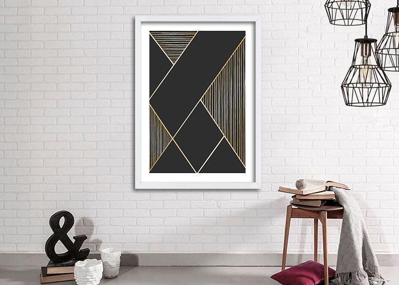 Cuadro ilustración Linealidad - 50x35 cm-1