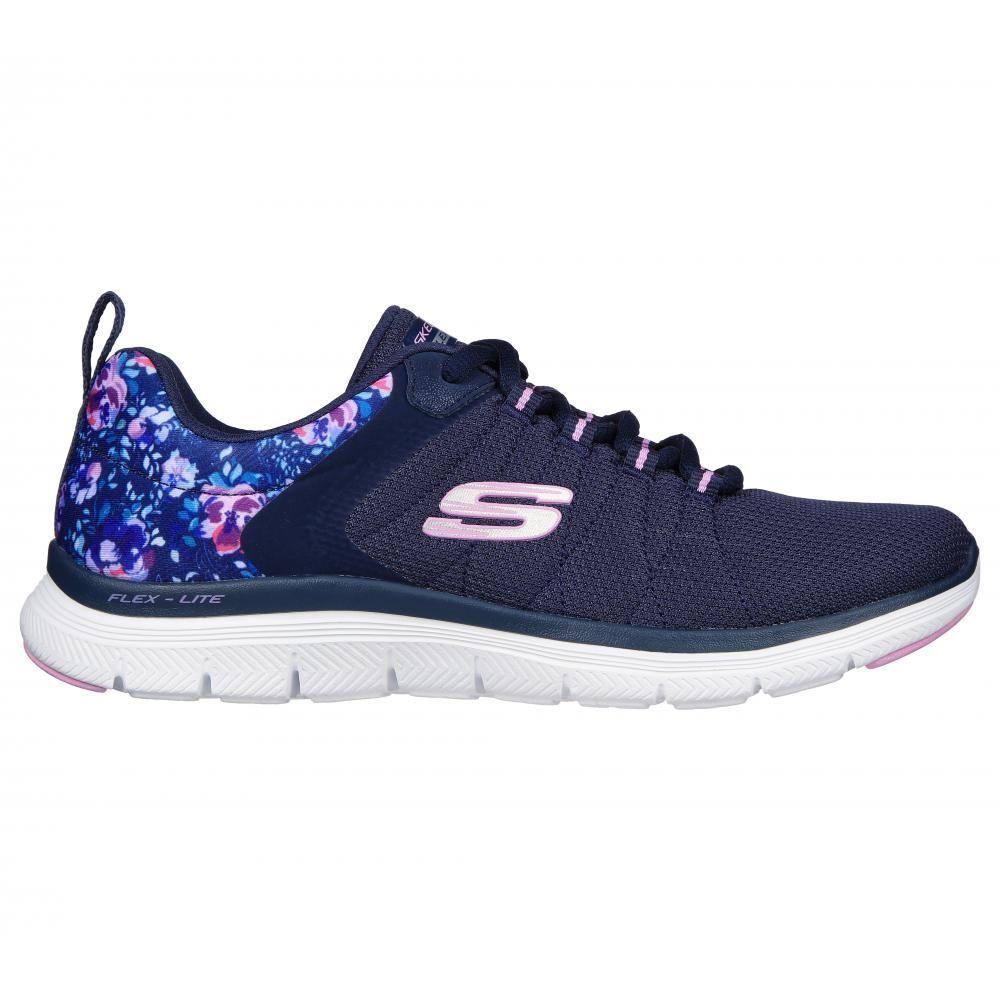 Zapatilla Mujer Flex Appeal 4.0 Azul Skechers-4