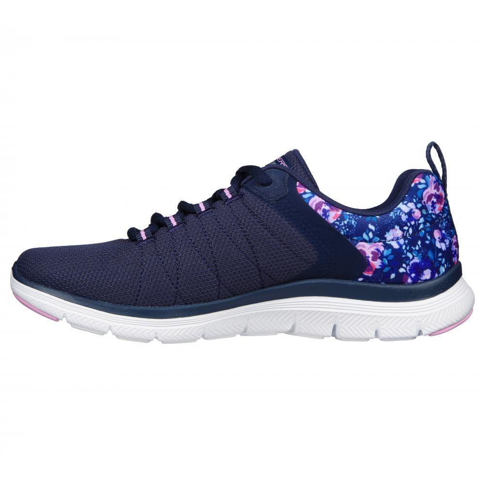 Zapatilla Mujer Flex Appeal 4.0 Azul Skechers-3