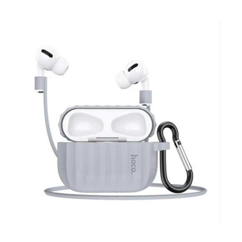 Hoco Case Silicona para AirPods Pro WB20 - Gris-0