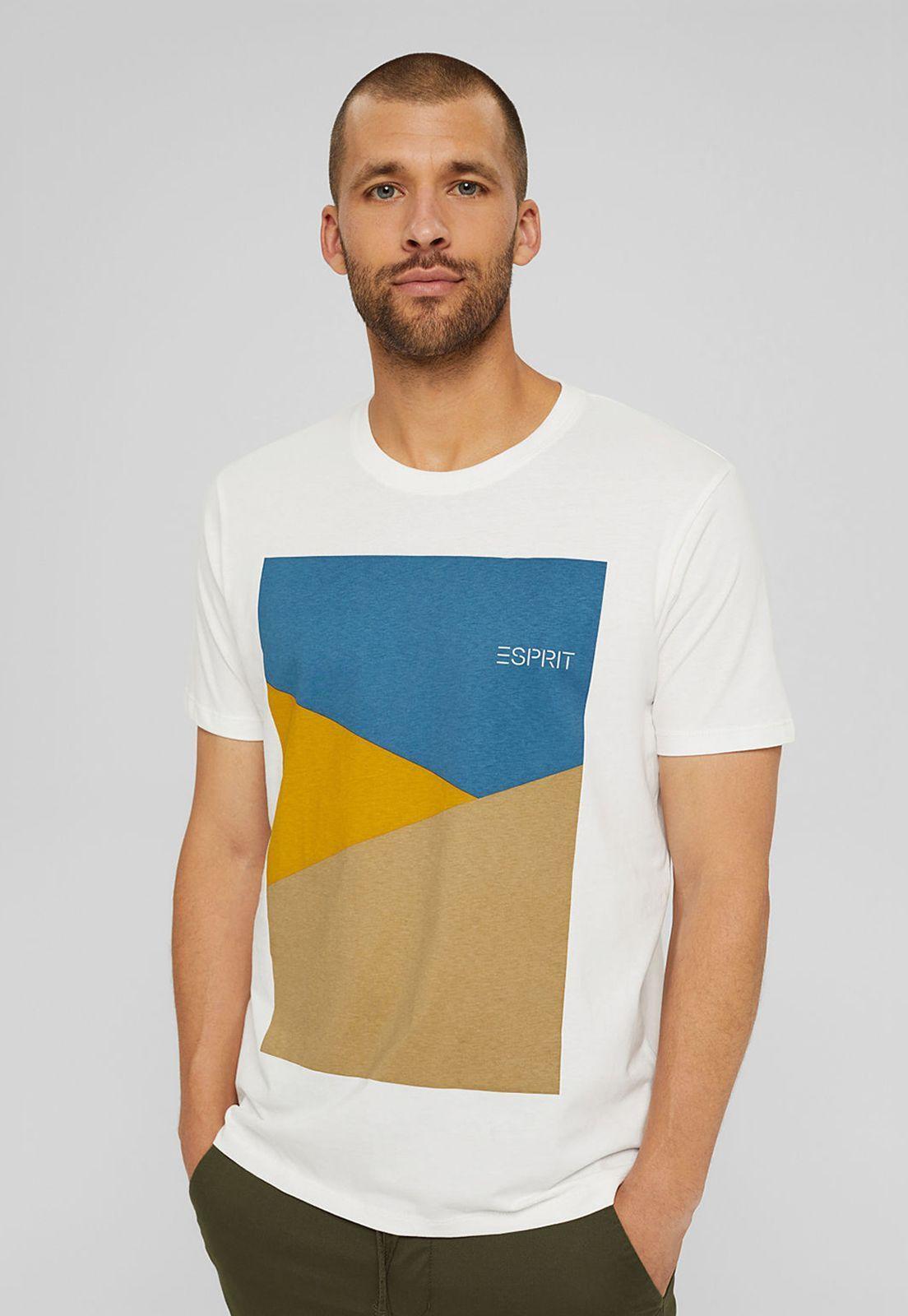 Polera Hombre Manga Corta Con Estampado Esprit-0