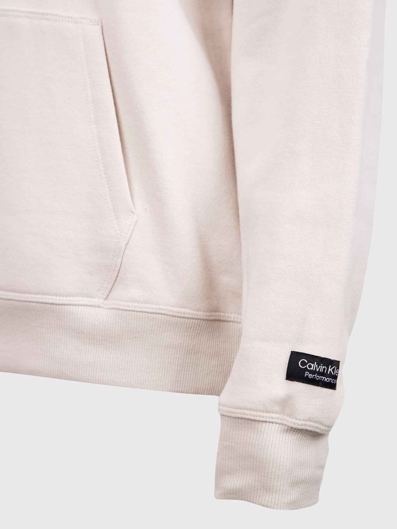 Polerón Stacked Crema Calvin Klein-3