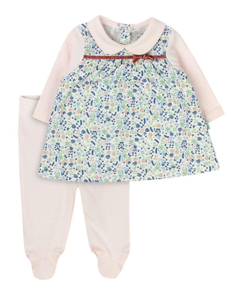 Vestido Newborn Niña Ballerinas Pradera Ficcus-0