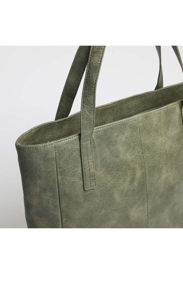 Cartera Hombro Verde Isi Humana-3