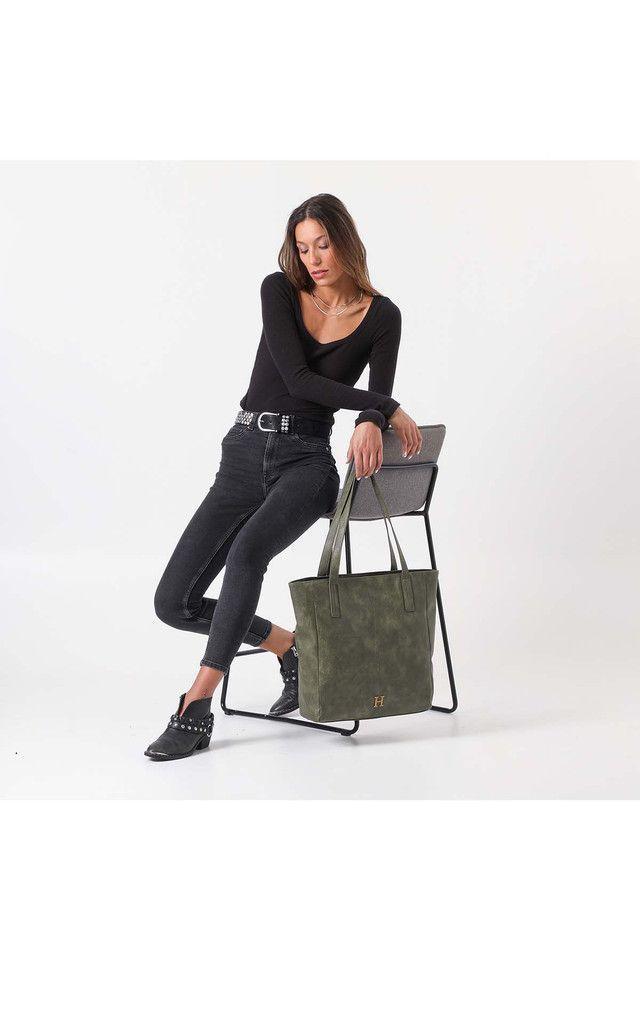 Cartera Hombro Verde Isi Humana-4