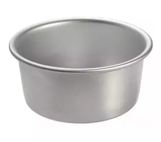 Molde Queque Redondo Molde De Torta Molde Aluminio18x10cm-0