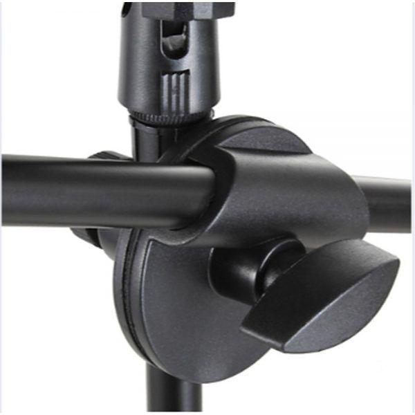 Pedestal Para Micrófono Con Boom Negro Introtech ITSTMI01-1