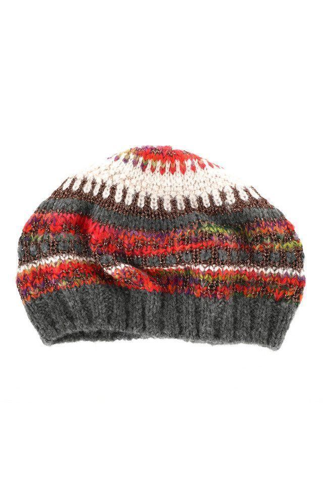 Gorro Boina Multicolor Melange Humana-0