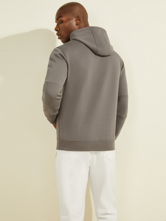 Poleron Guess Christopher Hooded Sweatshirt Gris-3