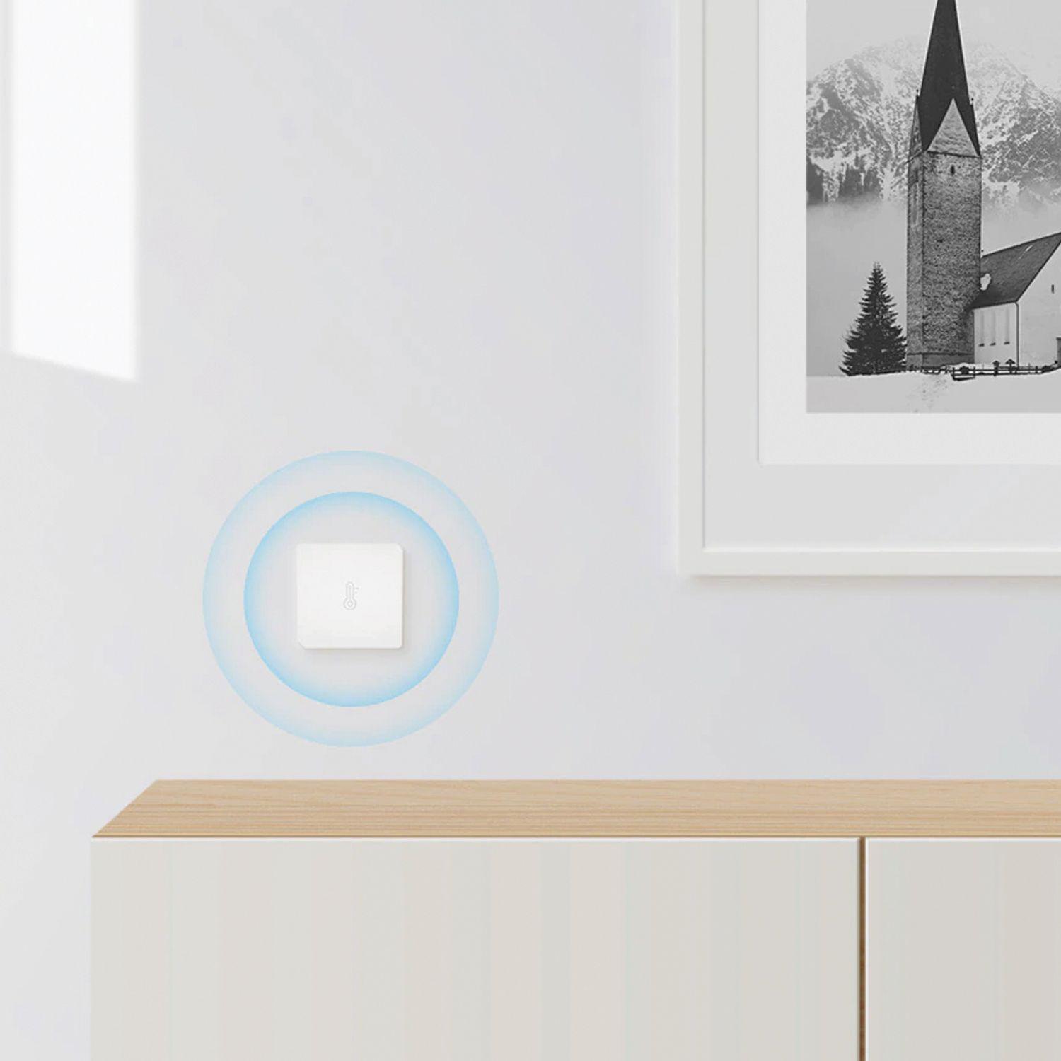 Sensor Temperatura y Humedad Smart SNZB-02 ZigBee Sonoff-6