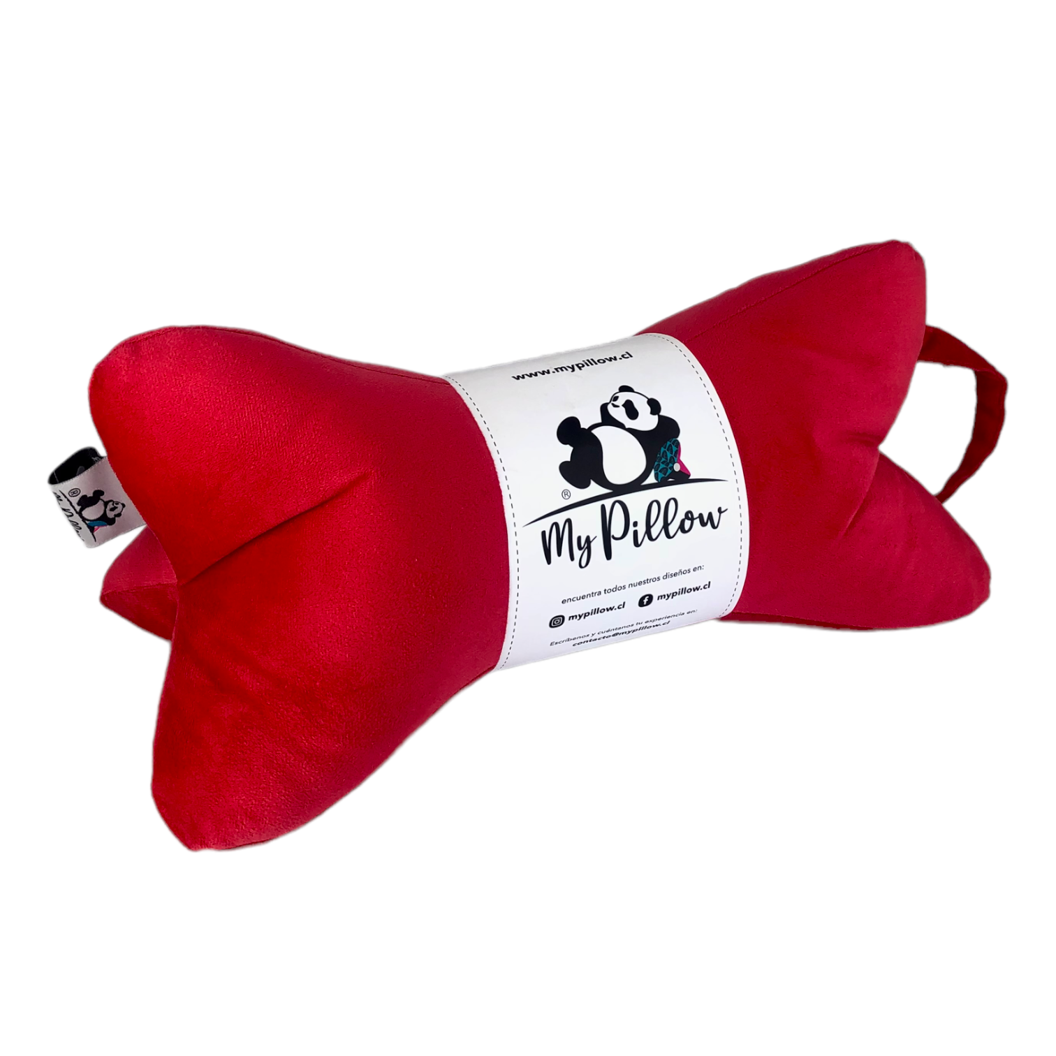 Cojin/ Almohada/ My Pillow Velvet rojo -0