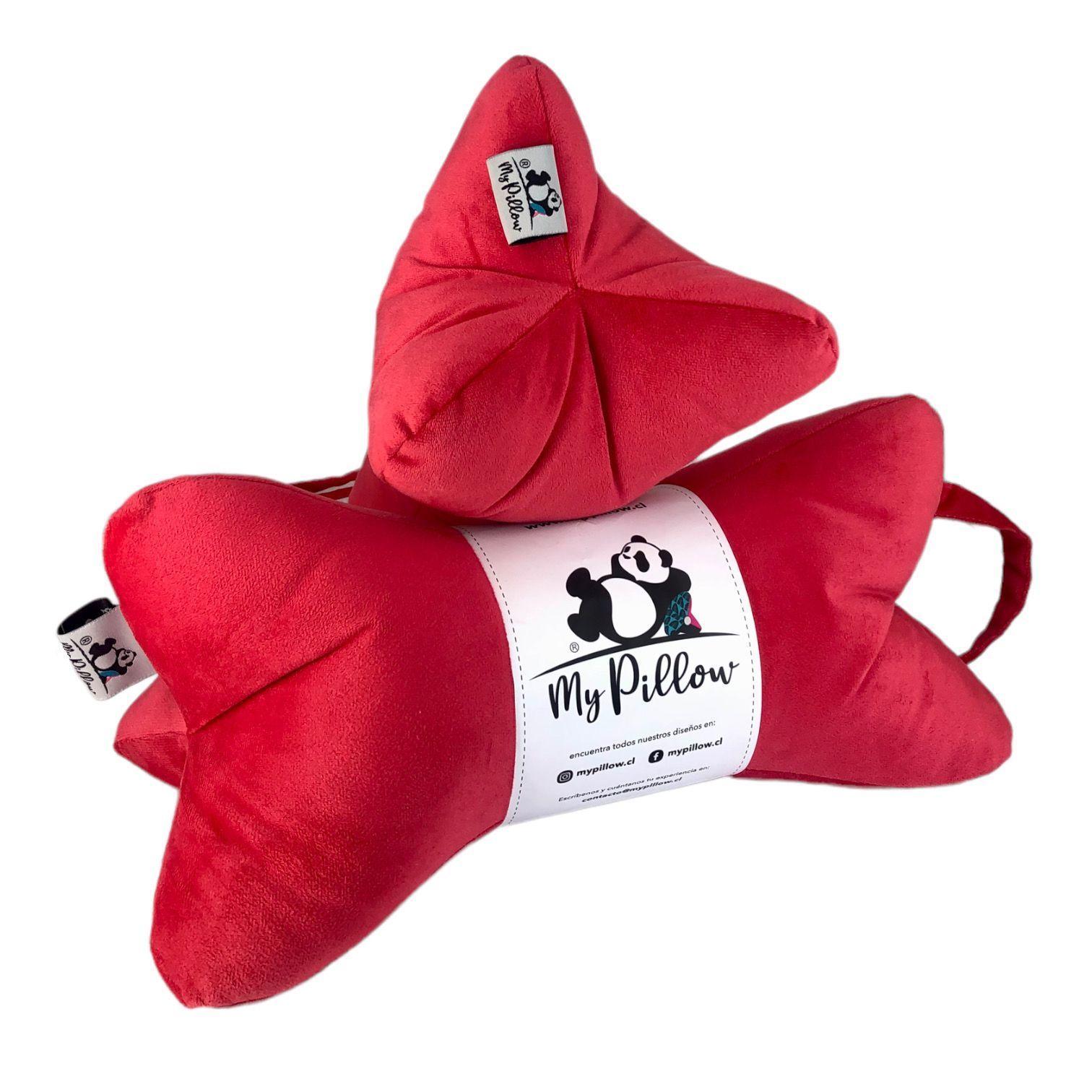 Cojin/ Almohada/ My Pillow Velvet rojo -1