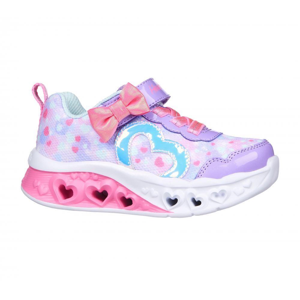 Zapatilla Niña Flutter Light Multicolor Skechers-4
